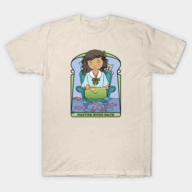 Nature Bites Back T-Shirt by Sue Cervenka